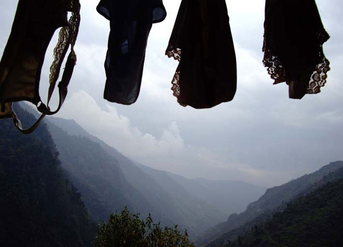 Heaven is a few clean undies!